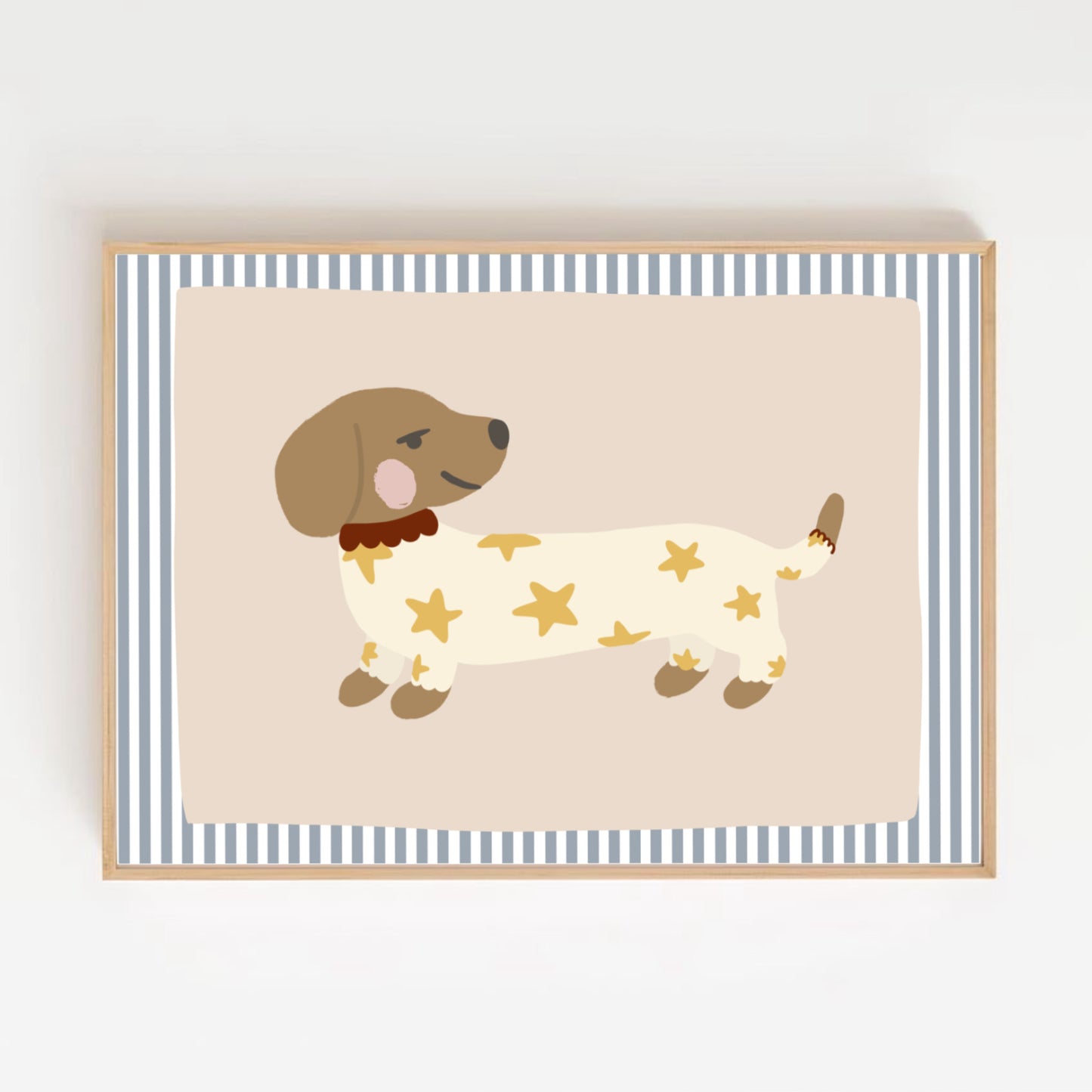 Dog stripe | Art print