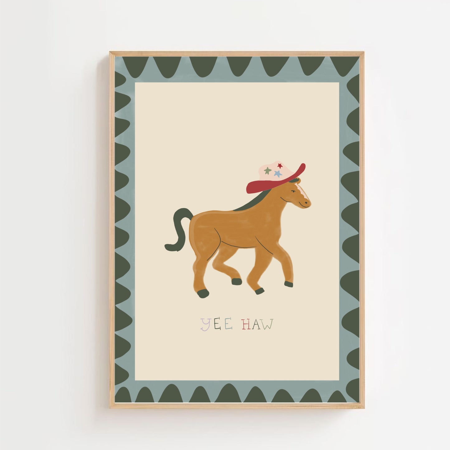 Yee Haw - Horse | Art print