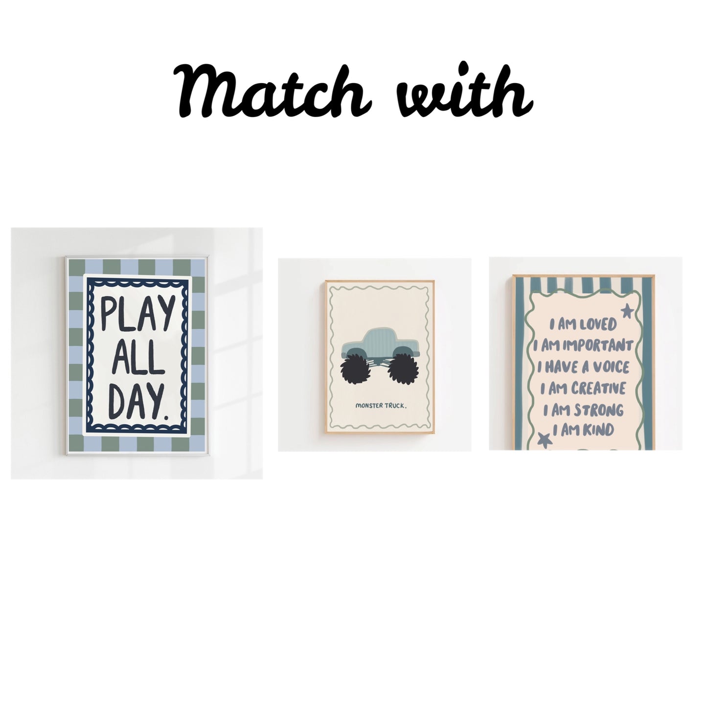 Play all day | Art print