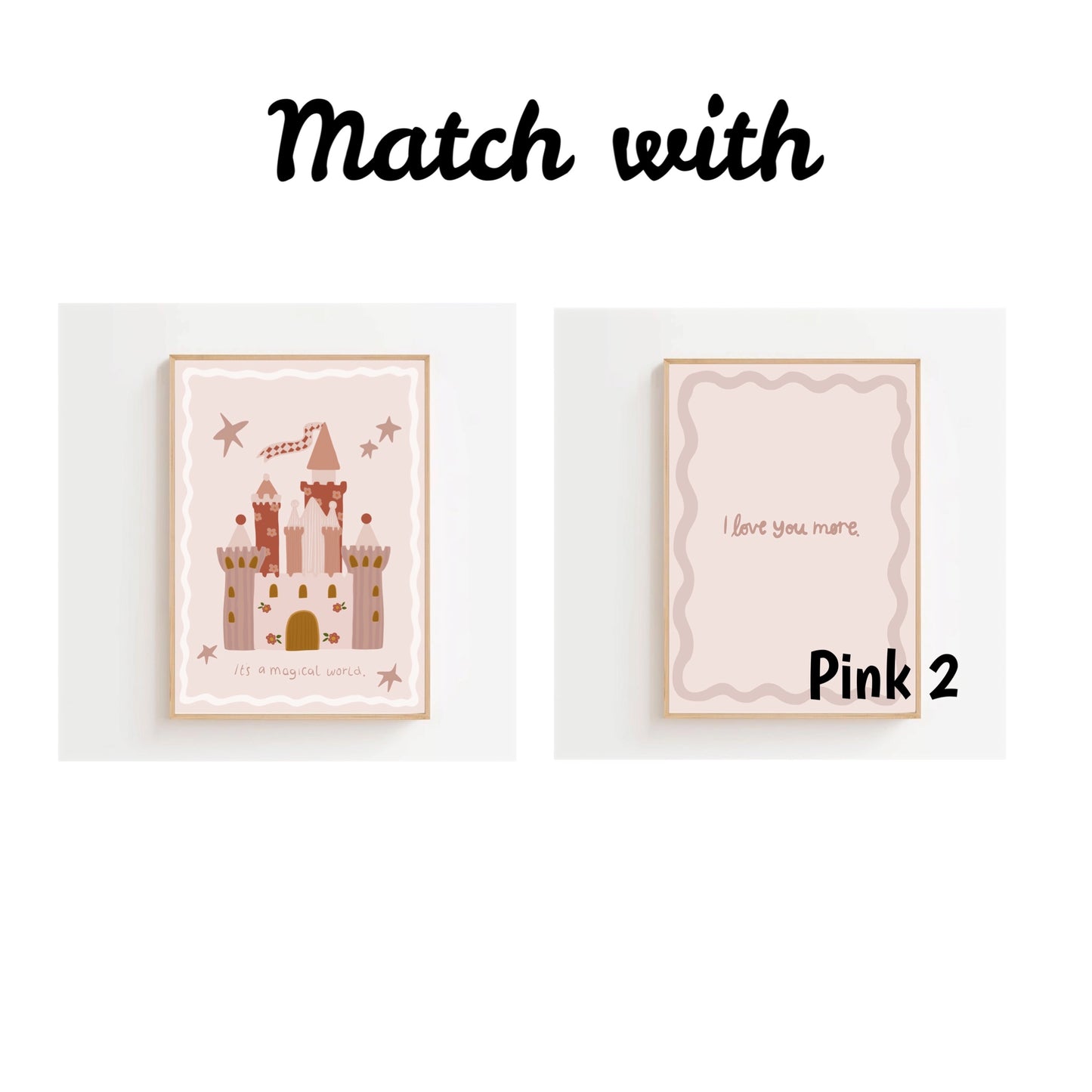 Magical princess castle | Art print