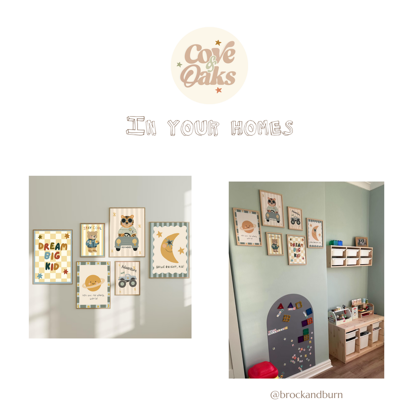 Dream big kid | Art print