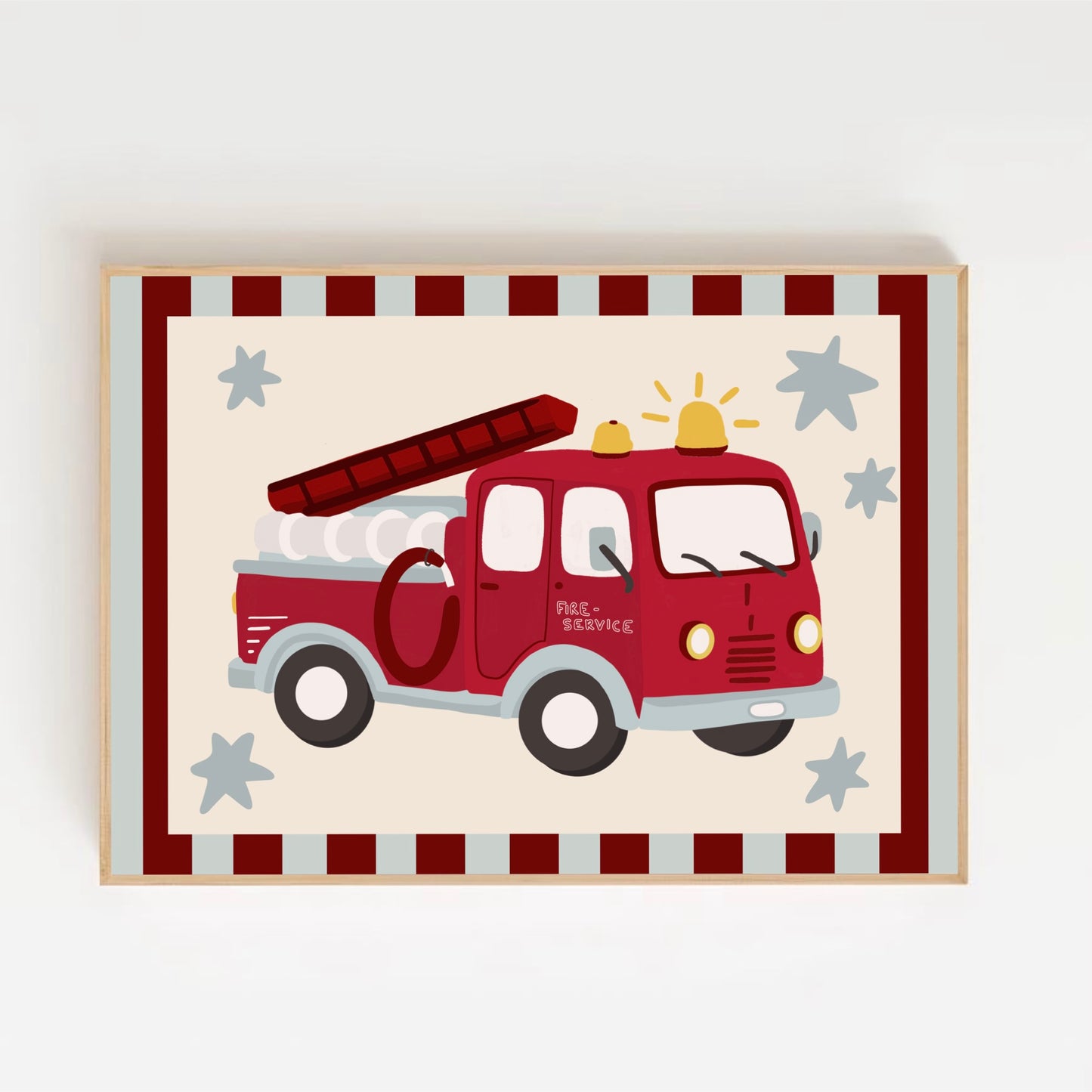 Fire truck | Art print