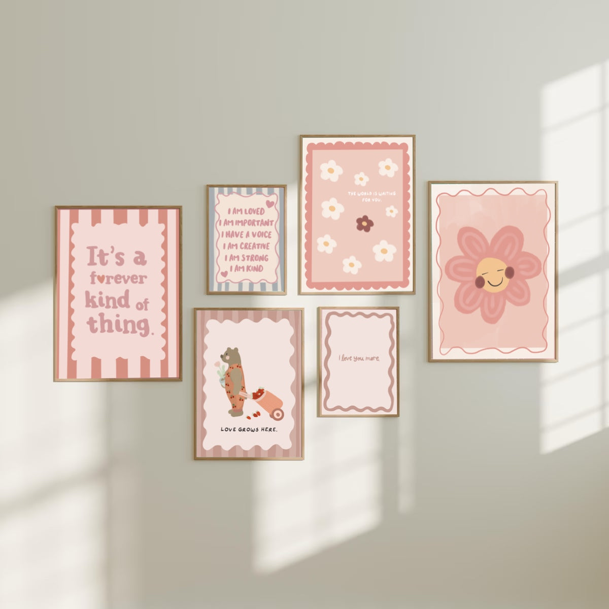 Love grows here - Bear | Art print