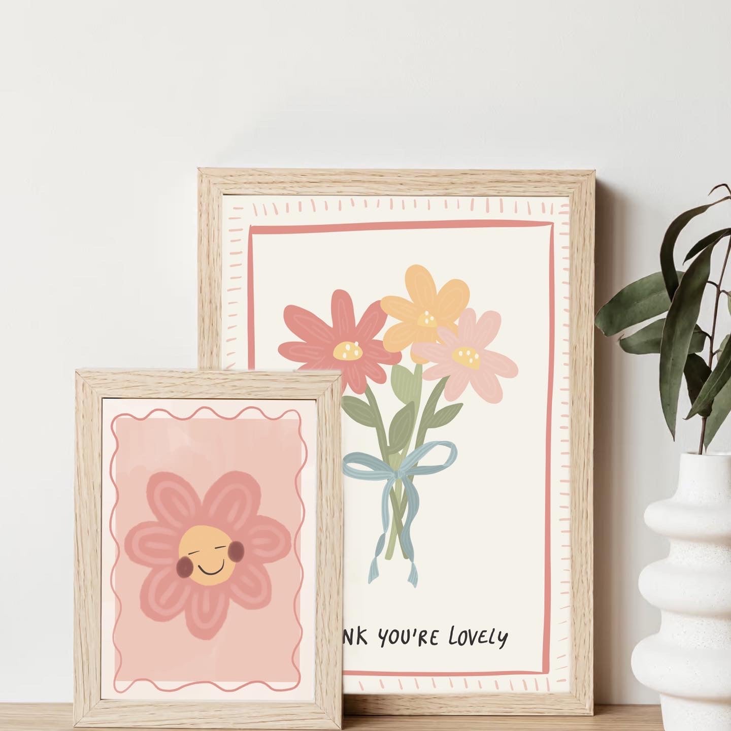 Happy flower | Art print