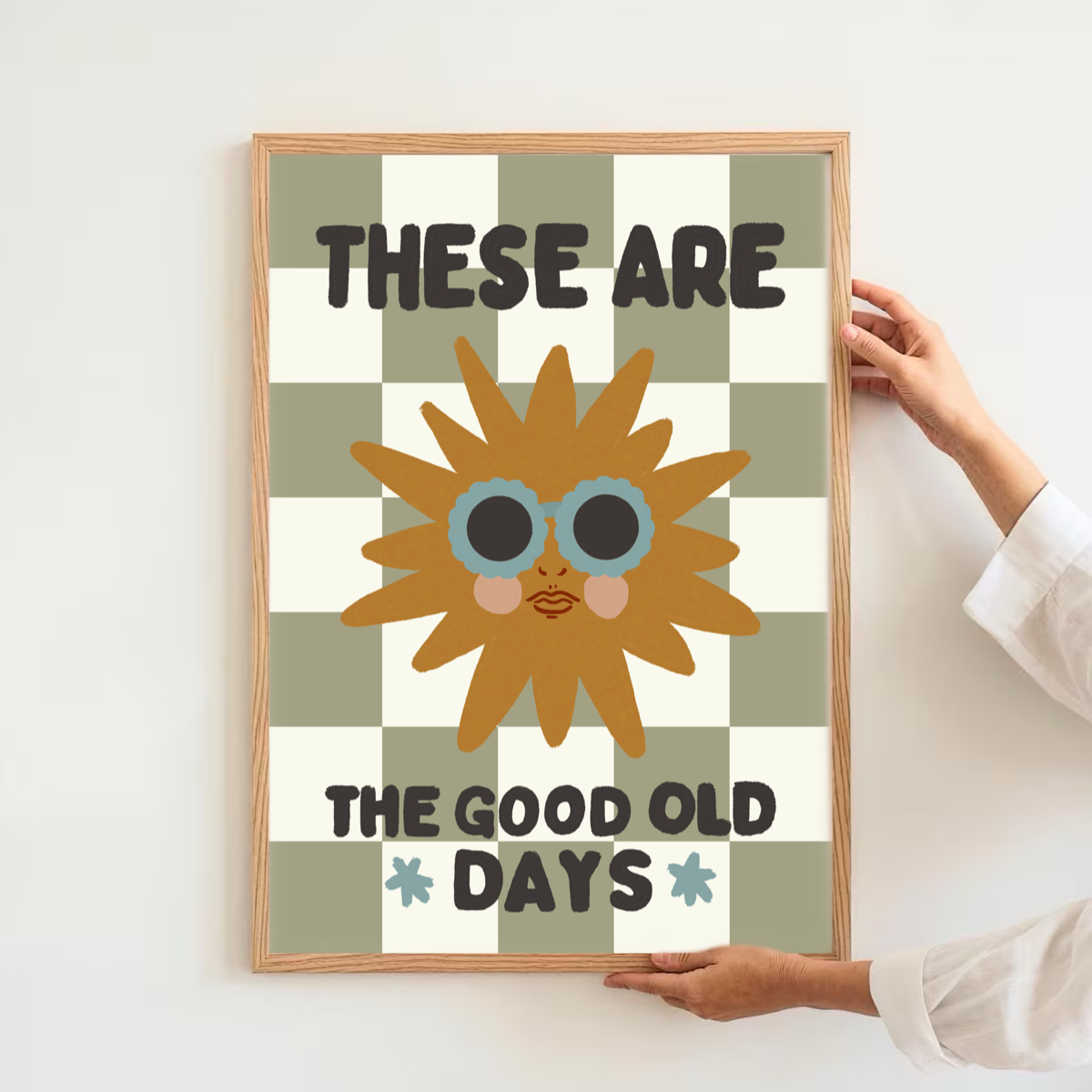 The good old days - sun | Art print