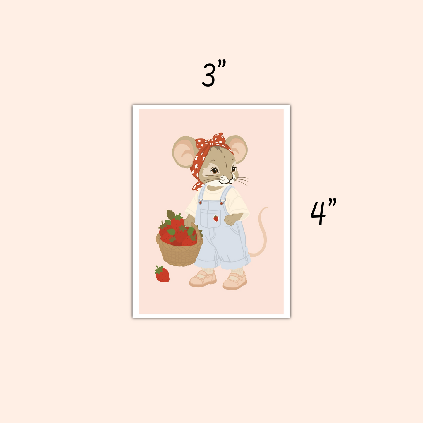 Mini 3x4 individual