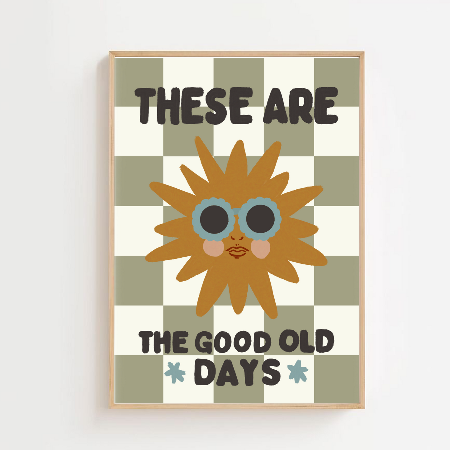 The good old days - sun | Art print