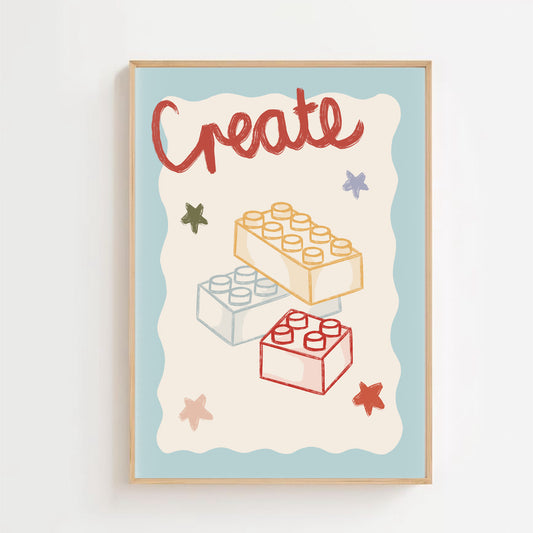 Create | Art print