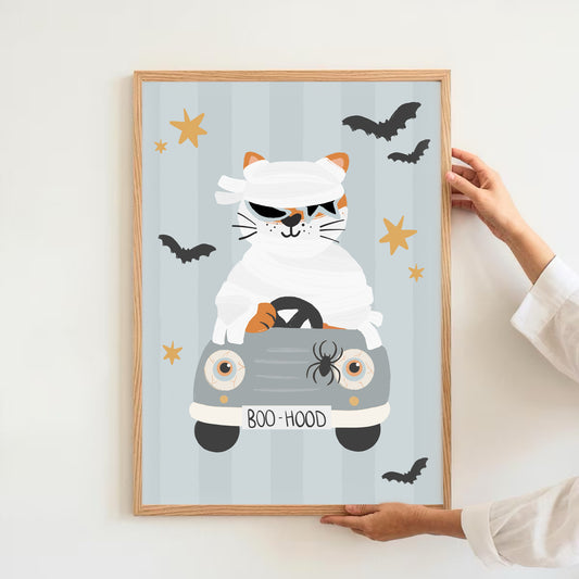 Boo-hood - tiger | Art print