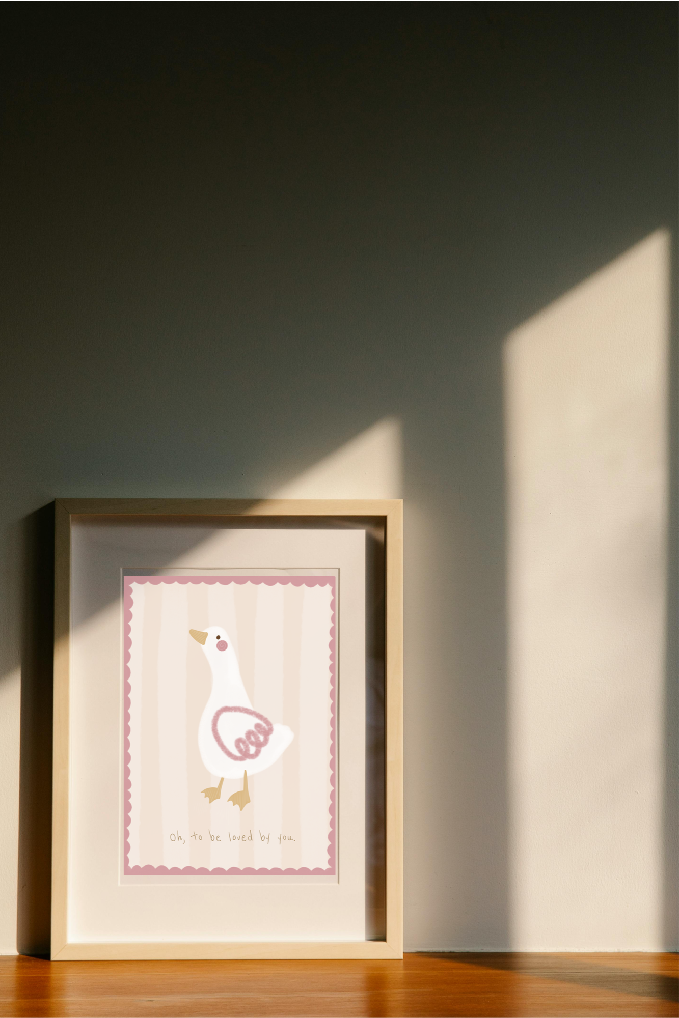 Oh to be loved by you | Art print