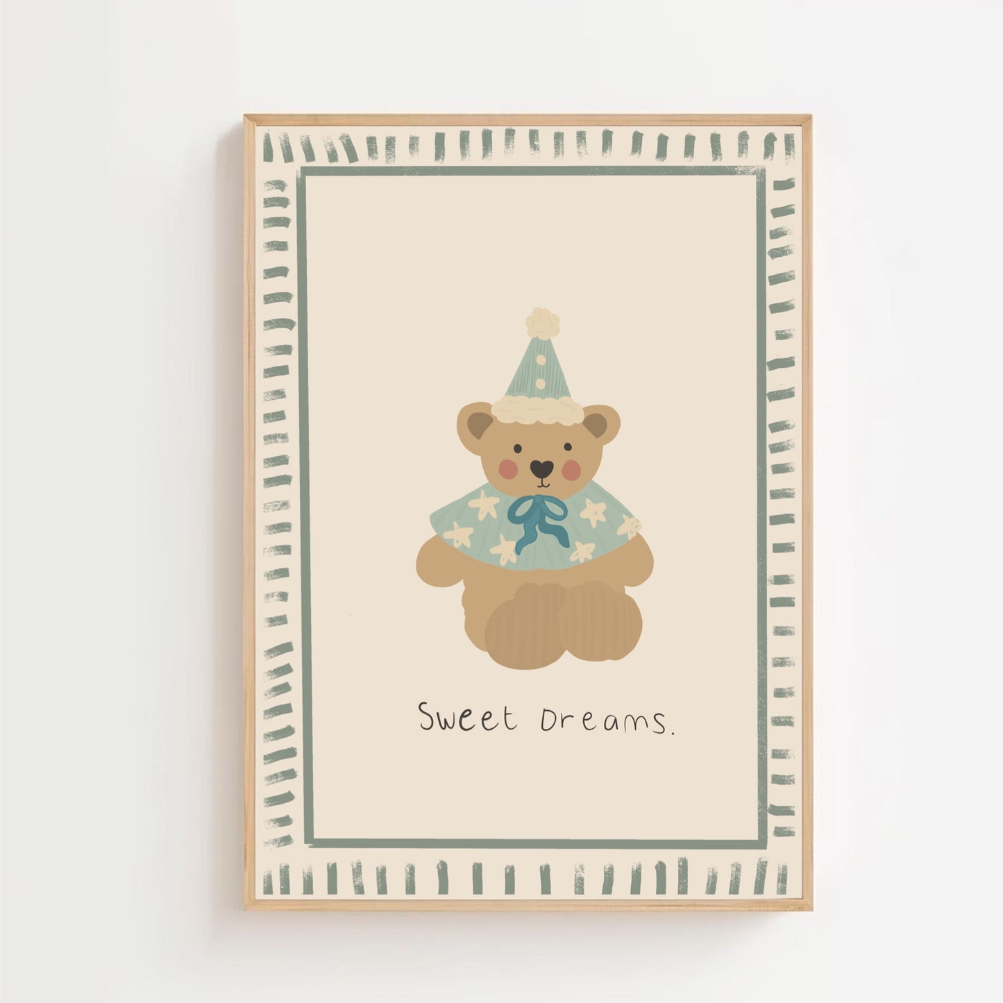 Sweet dreams, Bear | Art print