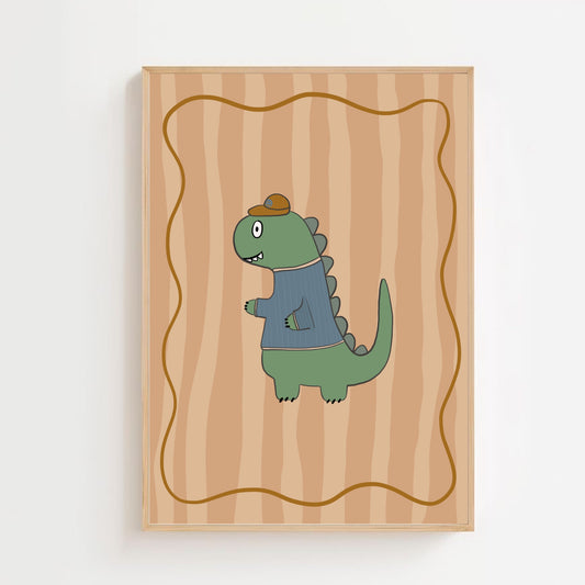 Cool dinosaur | Art print