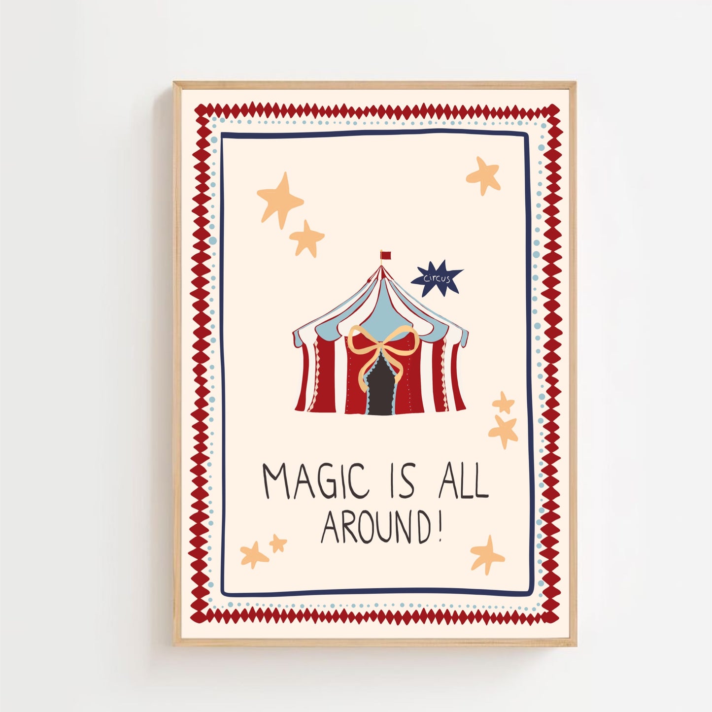 Magic is all around, Circus | Art print