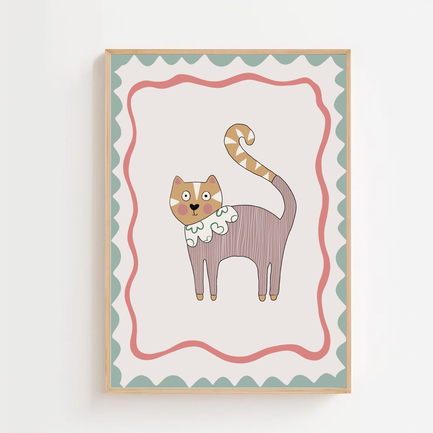 Funky cat | Art print