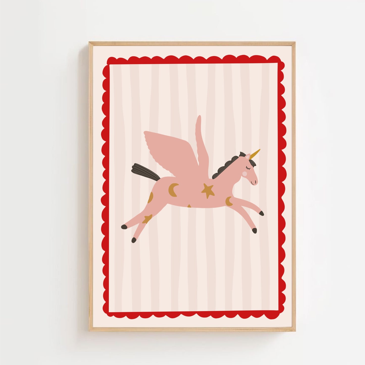 Pink Unicorn | Art print
