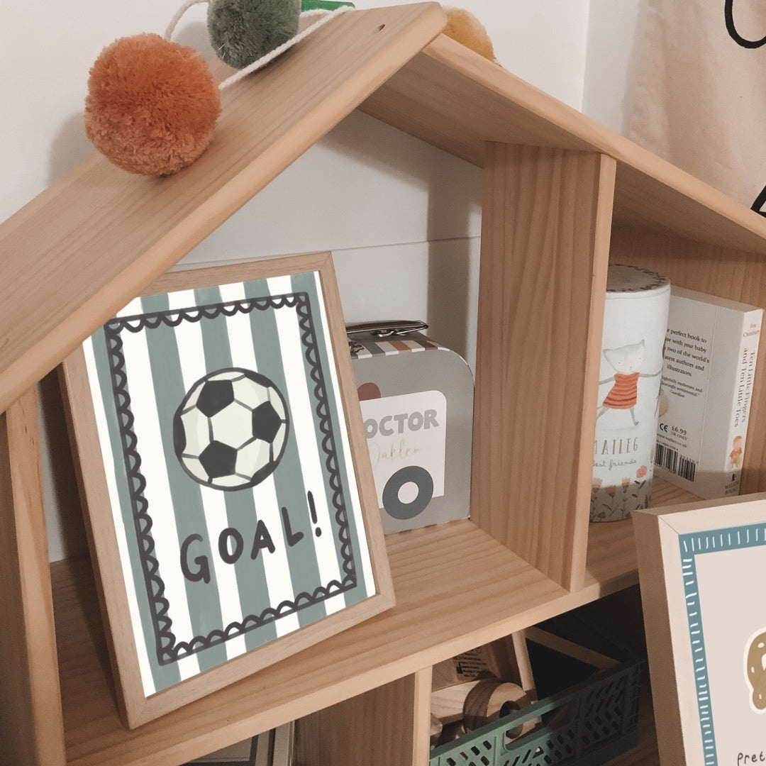 Football “GOAL” |Art print