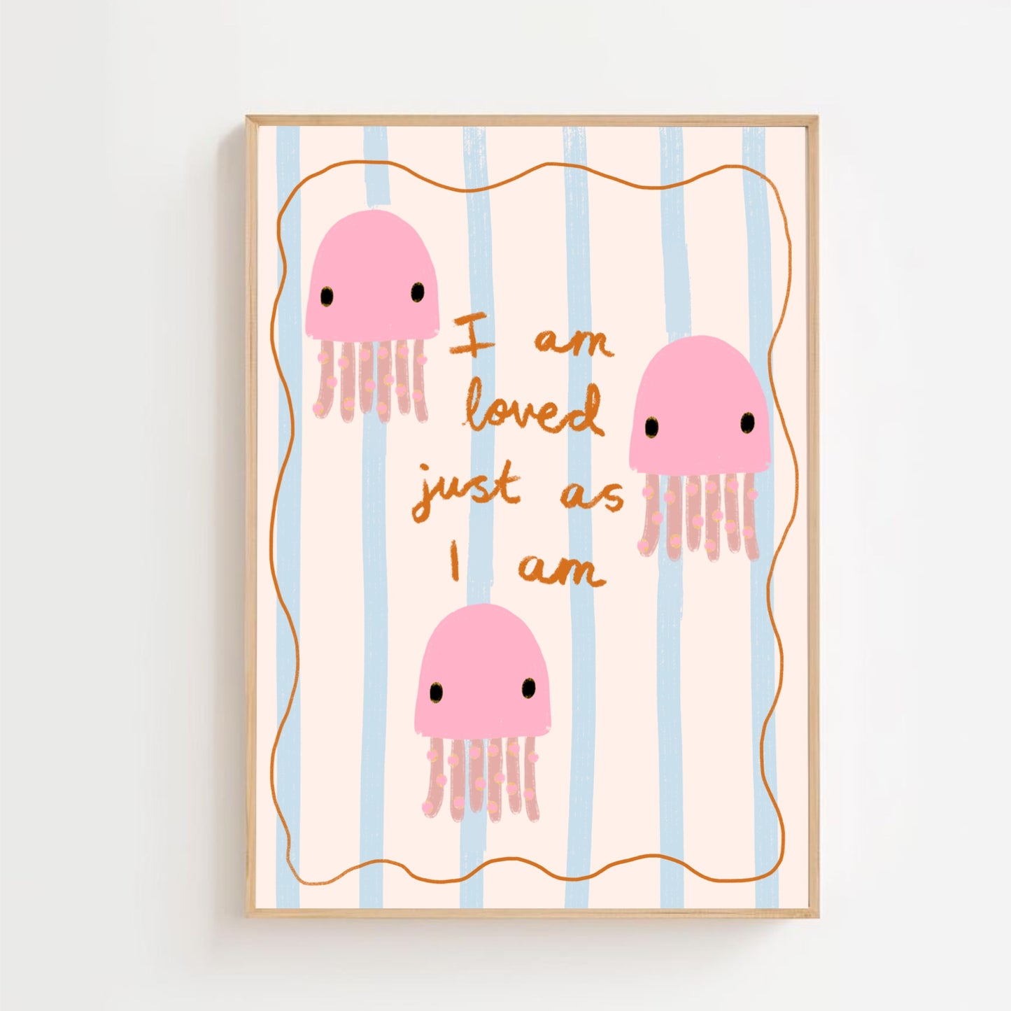 Jellyfish - I am loved | Art print