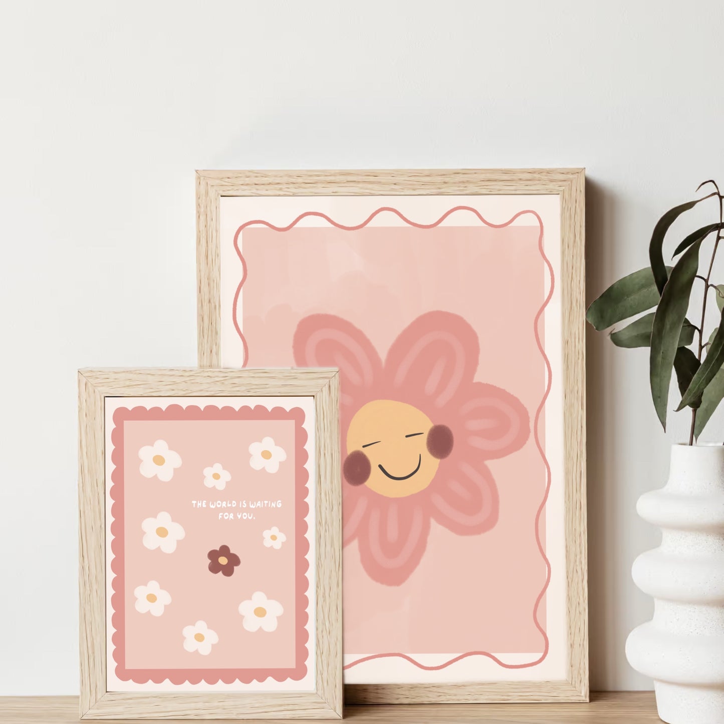 The world is waiting for you - Flower | Art print