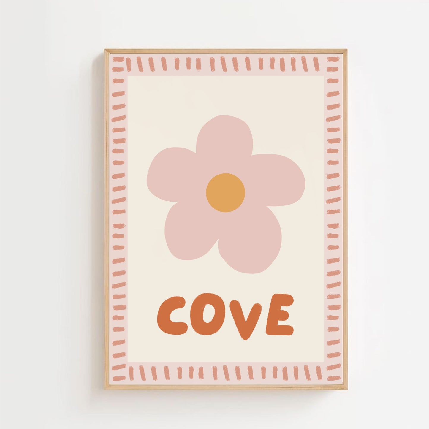 Personalised name flower | Art print