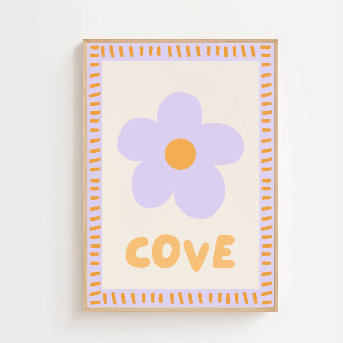 Personalised name flower | Art print