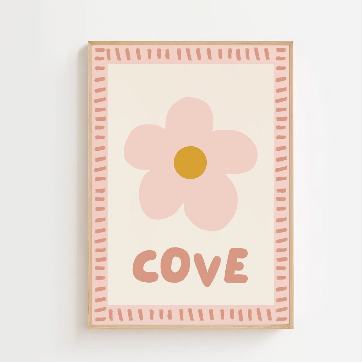 Personalised name flower | Art print