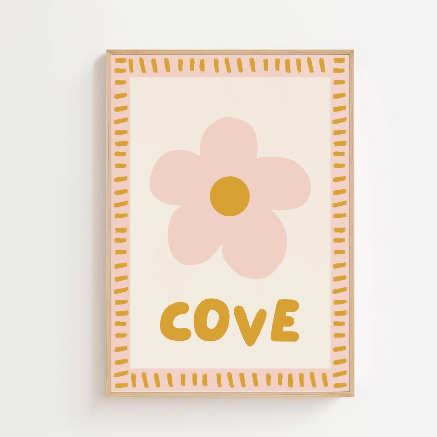 Personalised name flower | Art print