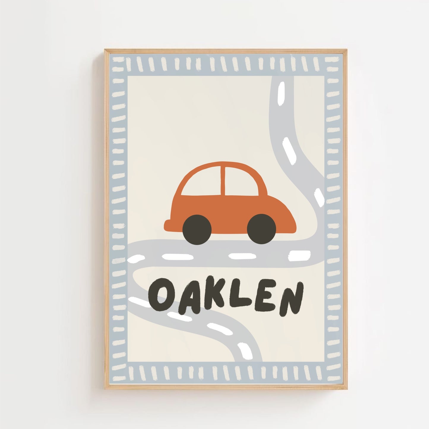Personalised car | Art print