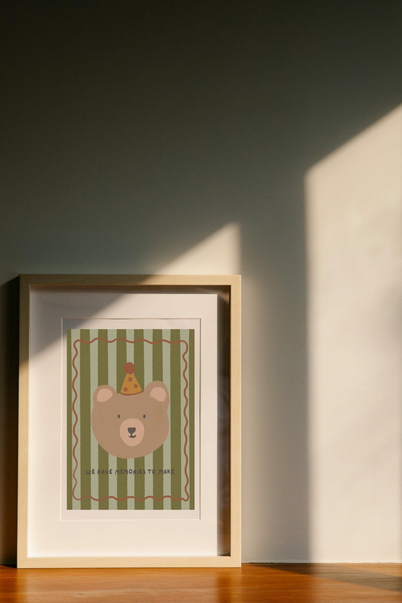 Memories - bear | Art print