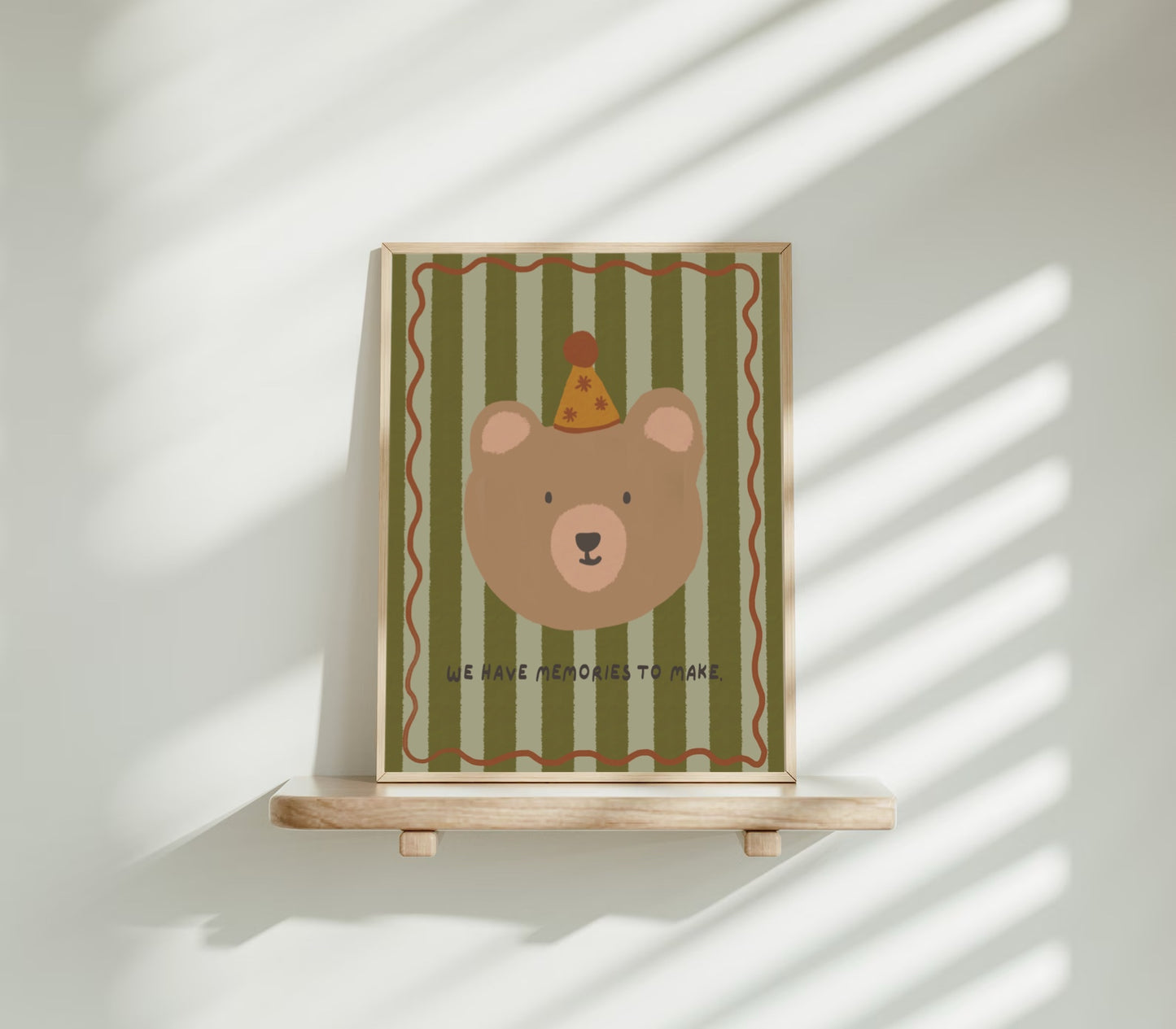 Memories - bear | Art print