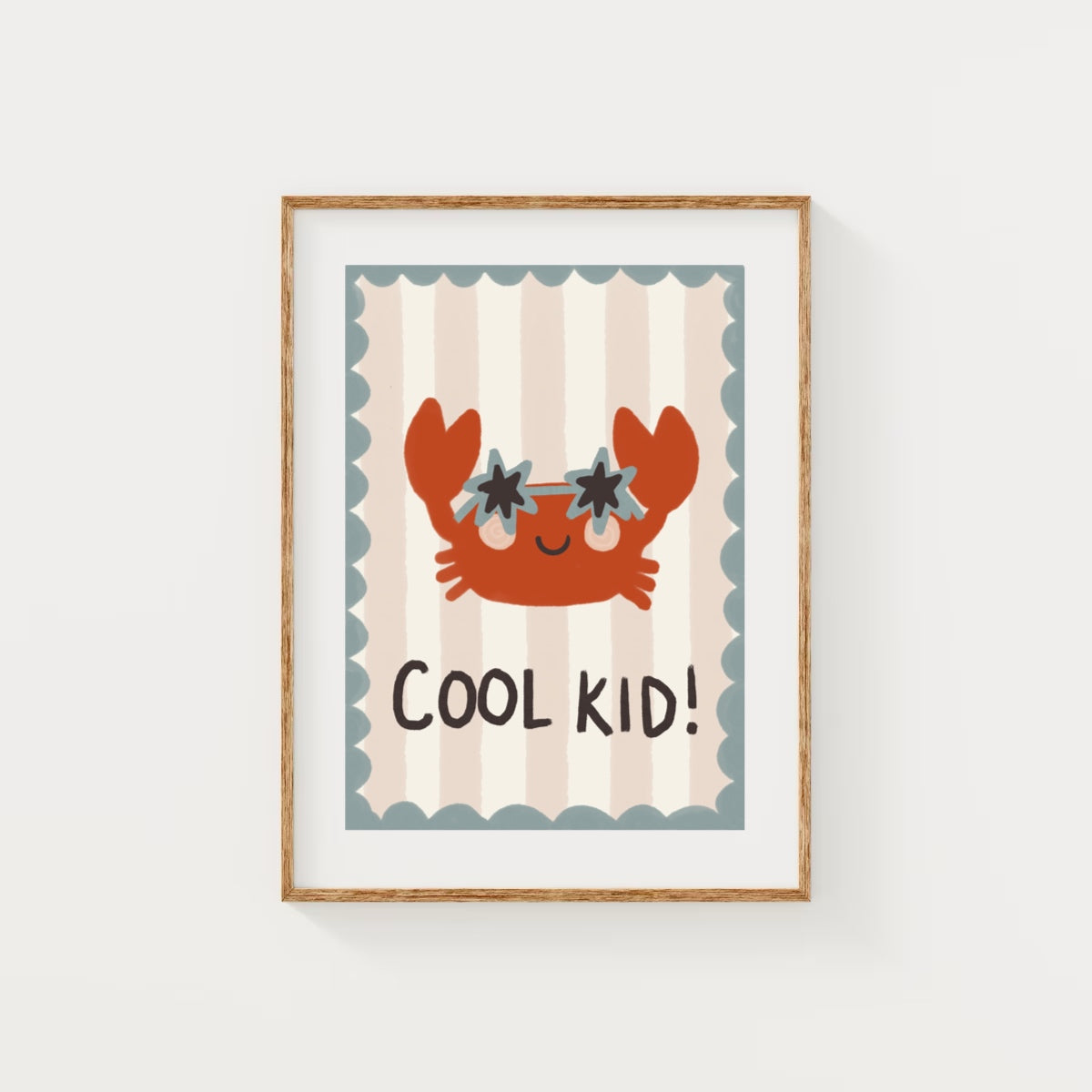 Cool kid! - crab | Art print