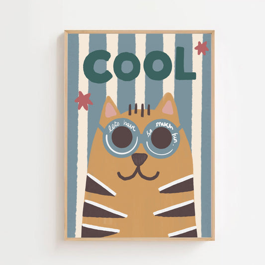 Cool cat | Art print