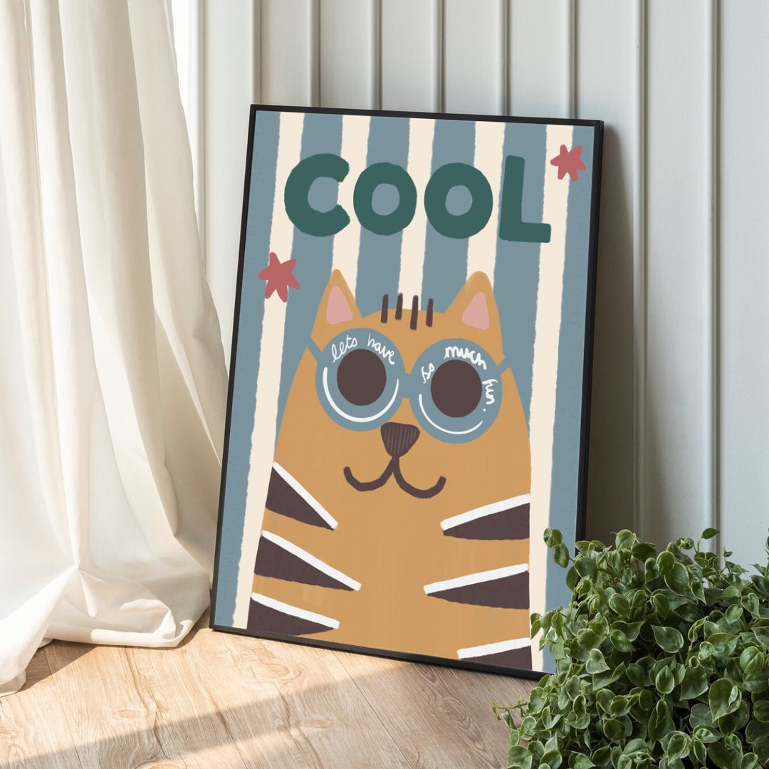 Cool cat | Art print