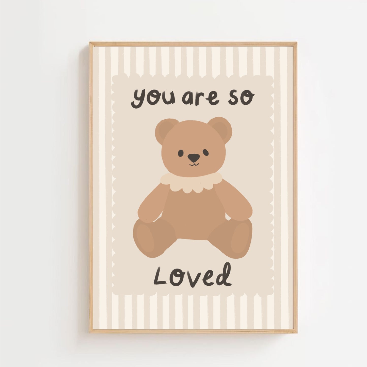 You are so loved | Art print