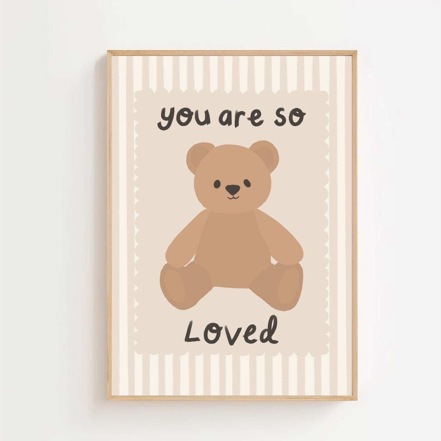 You are so loved | Art print