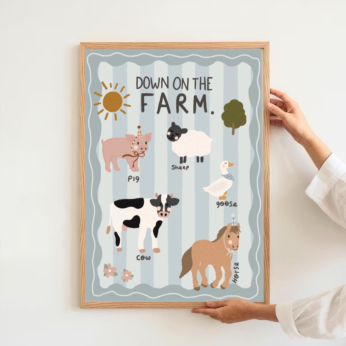Down on the farm | Art print