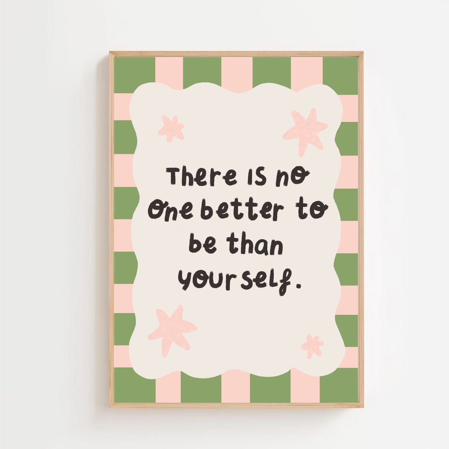 There is no one better |Art print