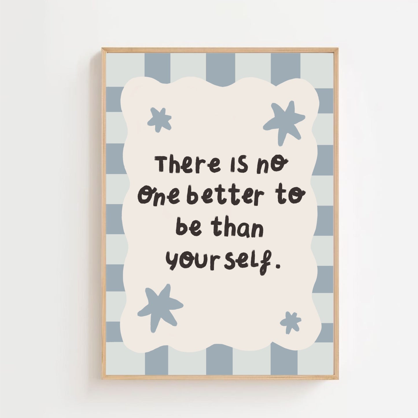 There is no one better |Art print