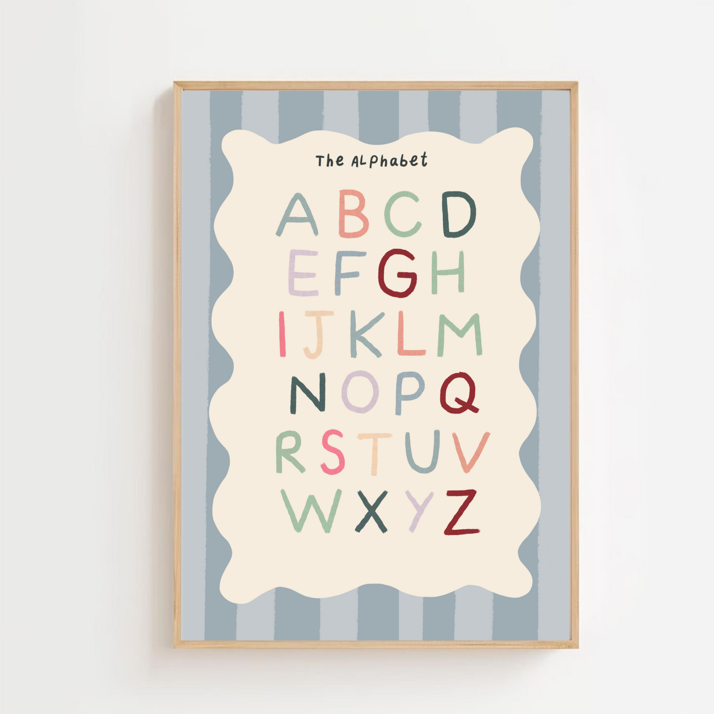 The alphabet | Art print
