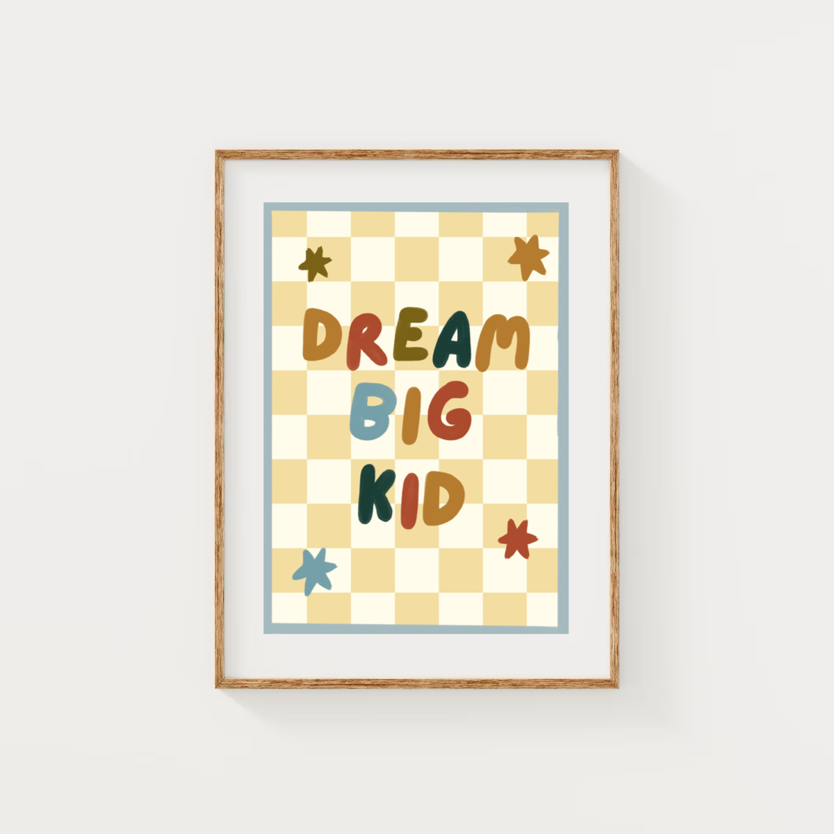 Dream big kid | Art print