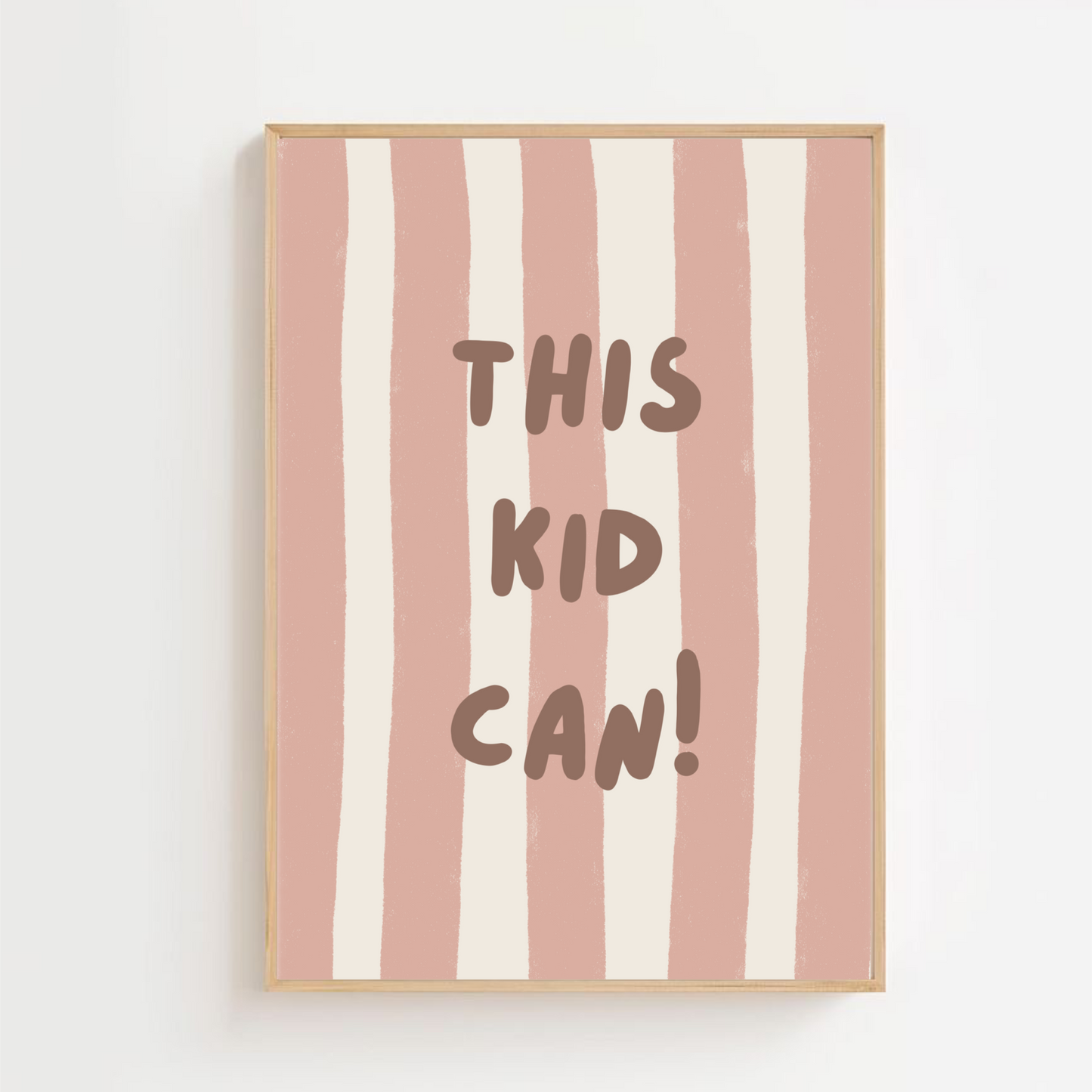 This kid can | Art print