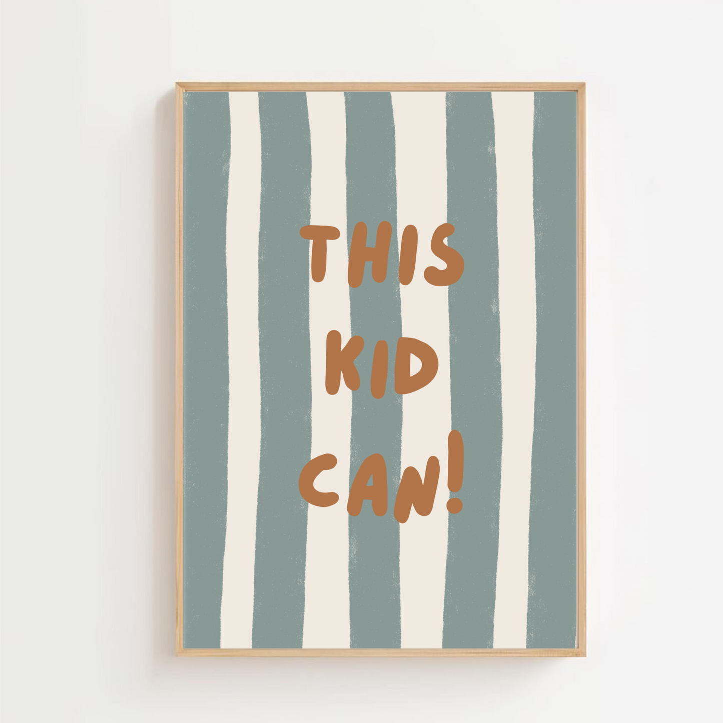 This kid can | Art print
