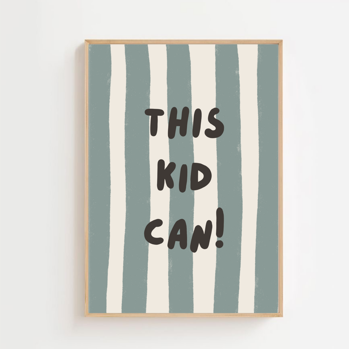 This kid can | Art print