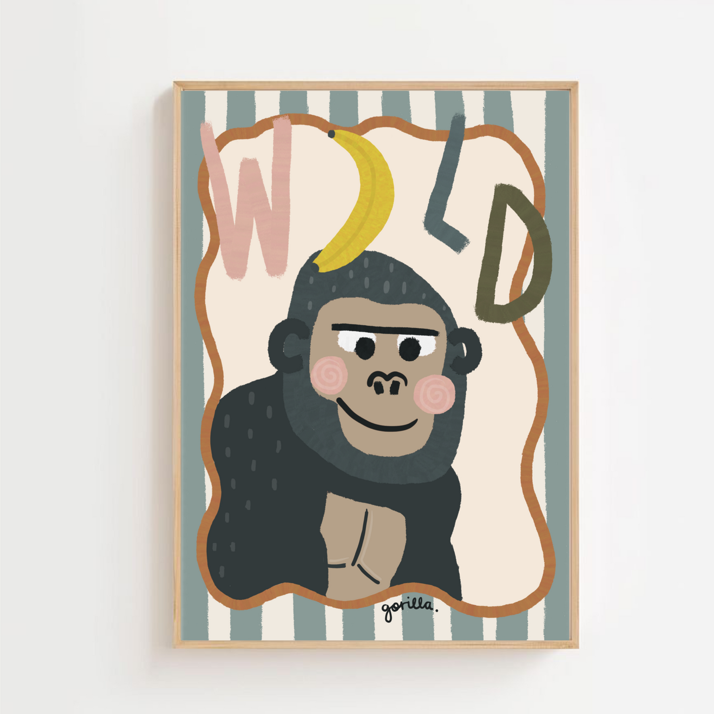 Wild - gorilla | Art print
