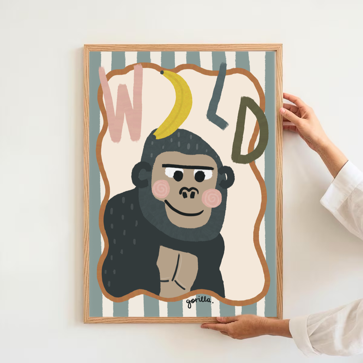 Wild - gorilla | Art print