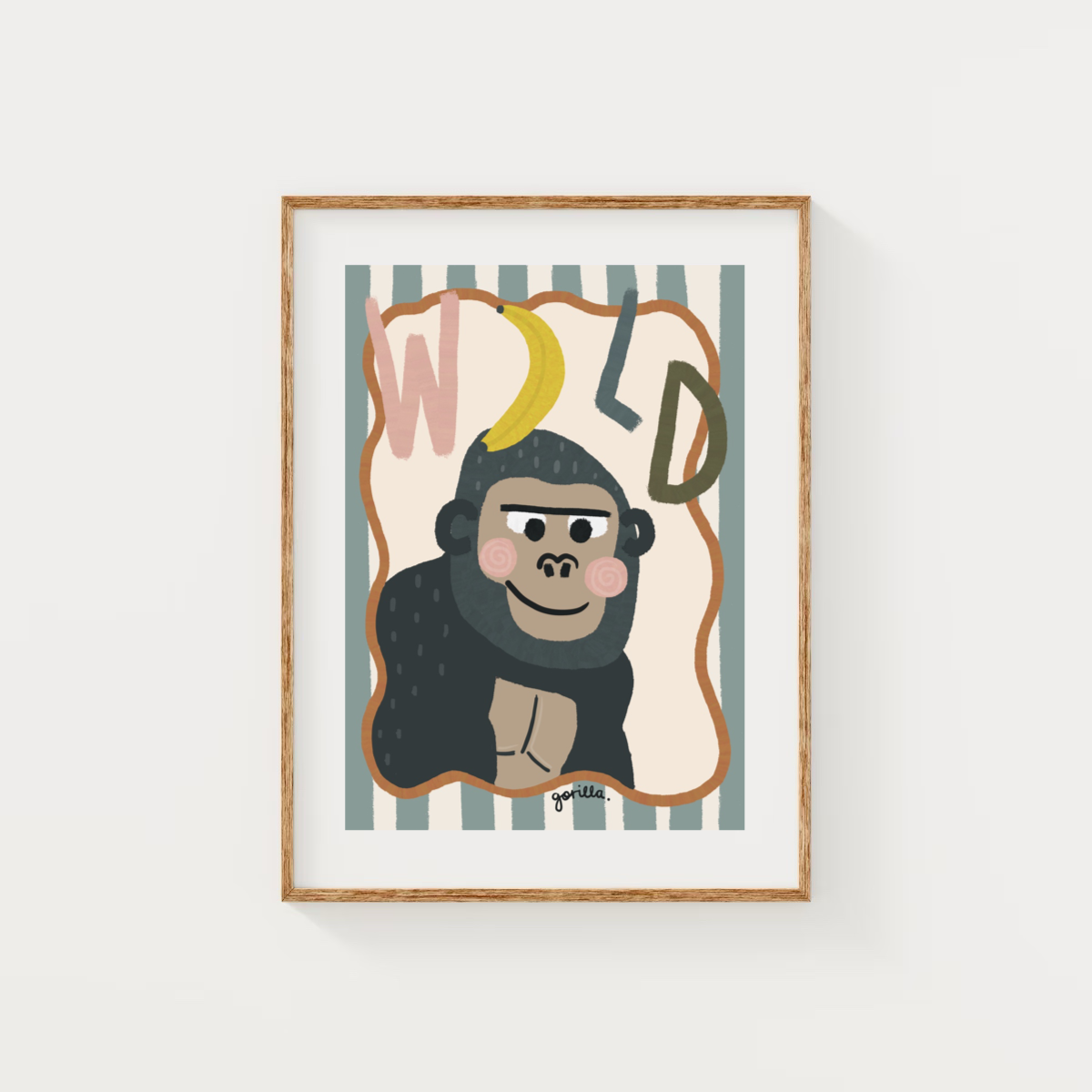 Wild - gorilla | Art print