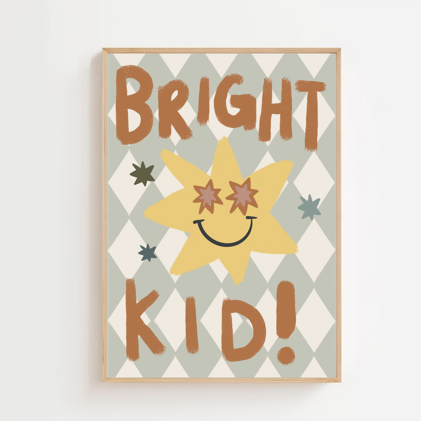 Bright kid | Art print