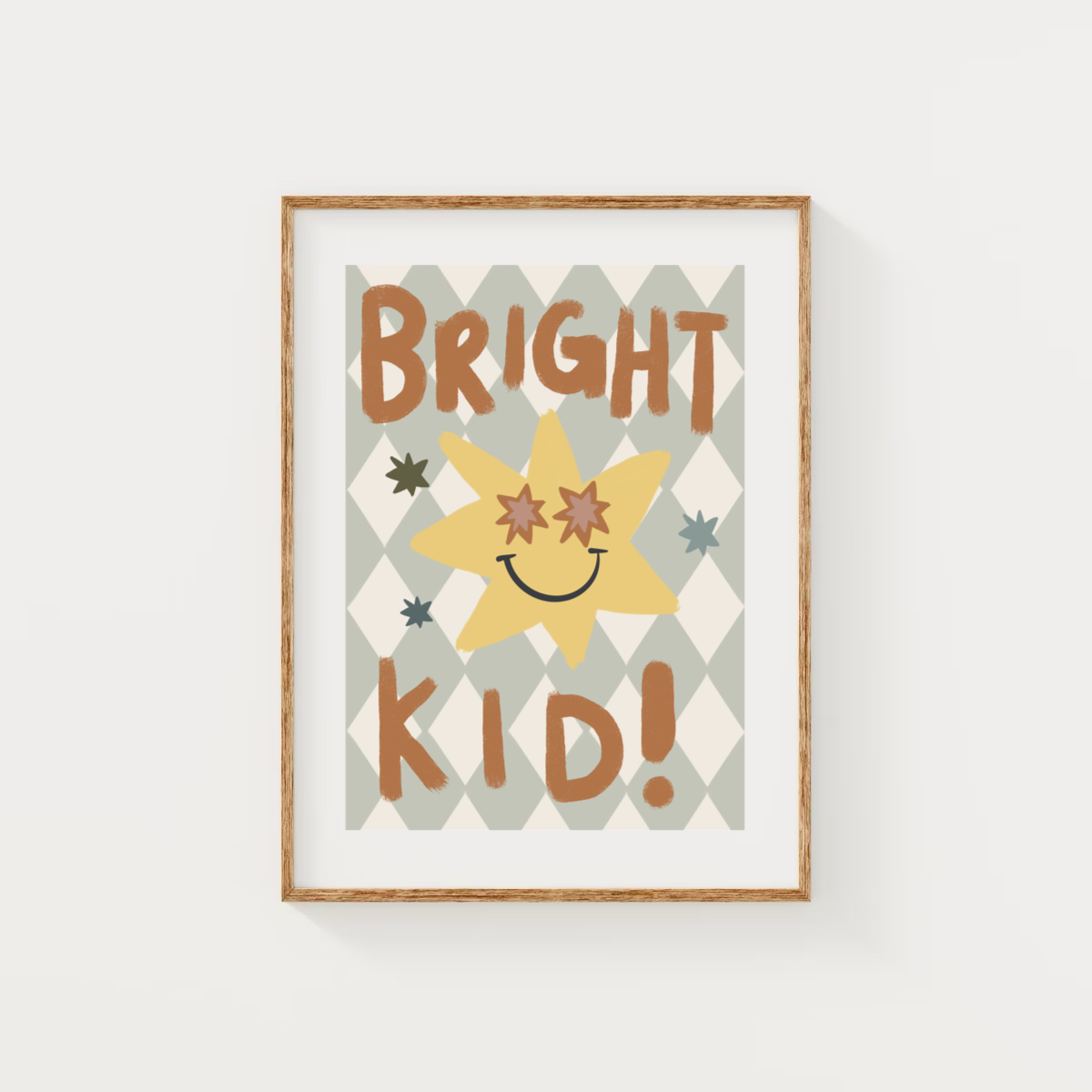 Bright kid | Art print