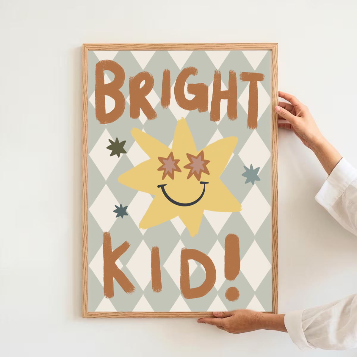 Bright kid | Art print