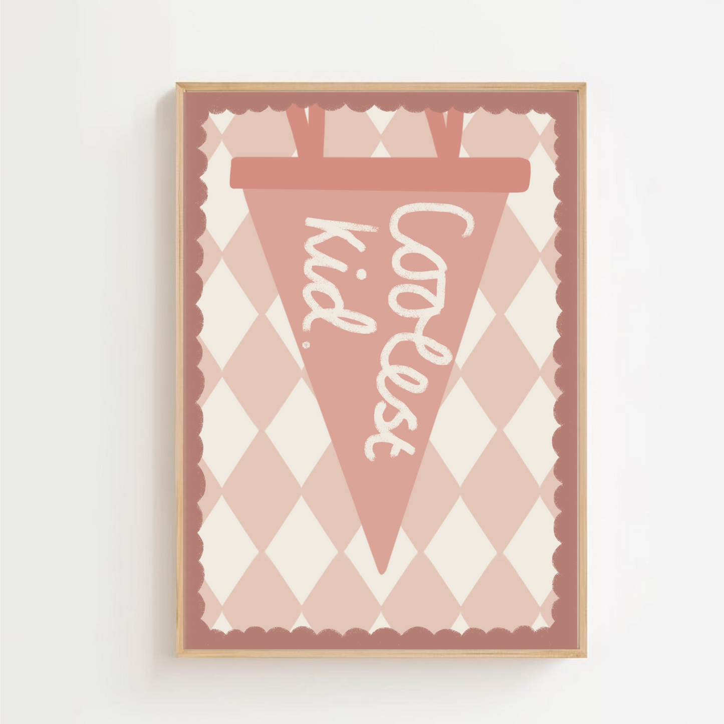 Coolest kid - flag | Art print