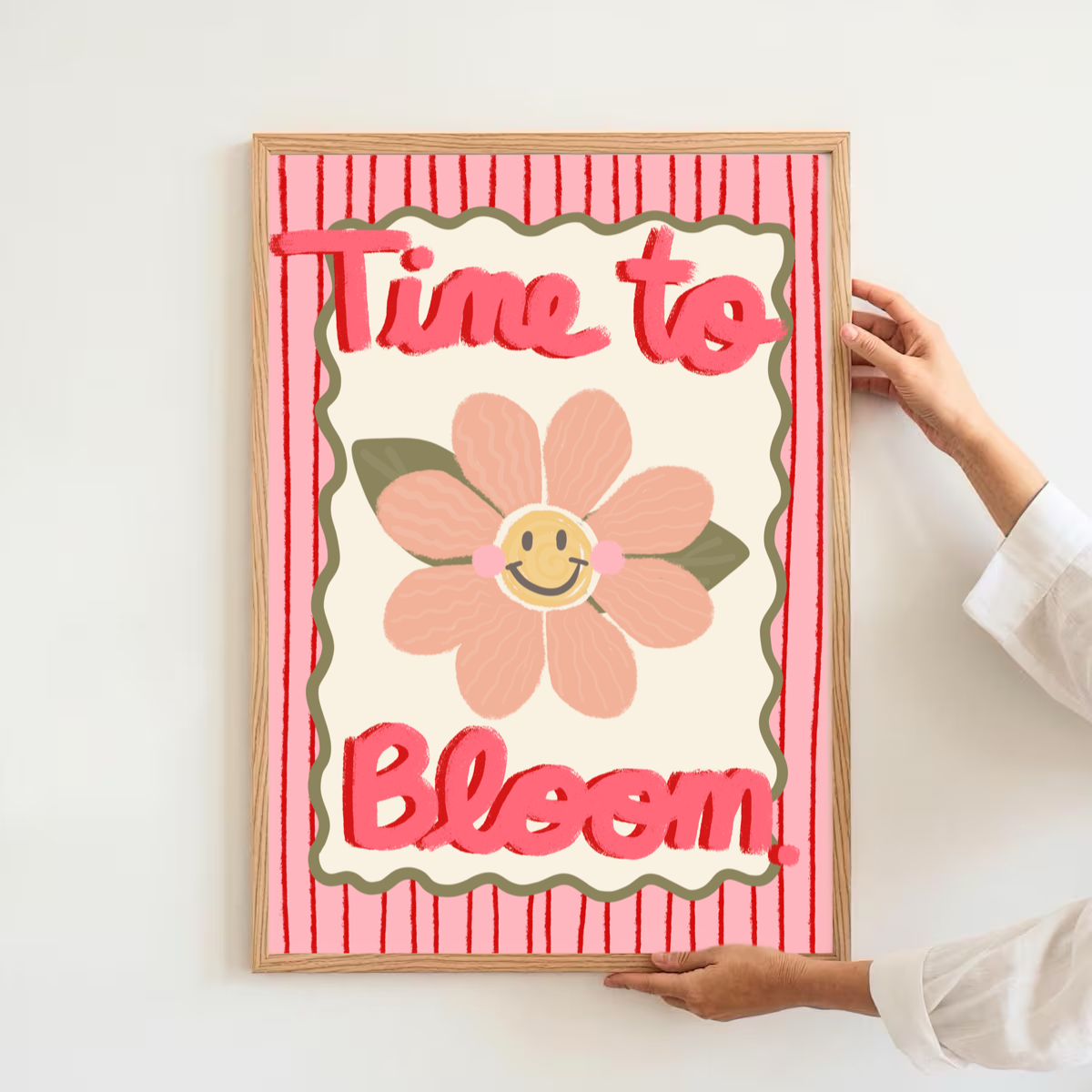 Time to bloom - flower | Art print